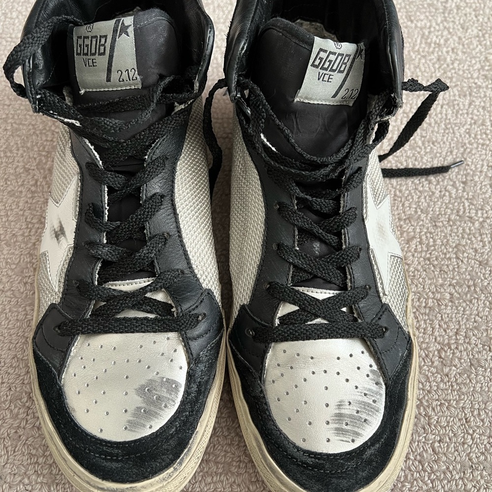 Mens Authentic Golden Goose 2.12 Mid Star Sneakers Size 43. - Picture 10 of 10